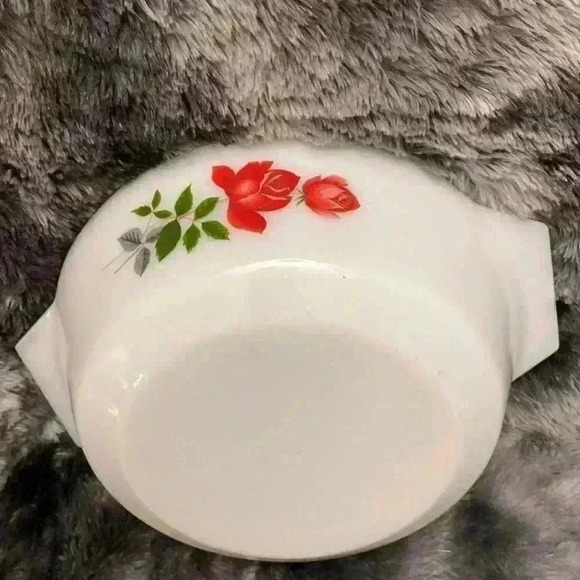 Vintage  Pyrex June Rose - Picture 5 of 16